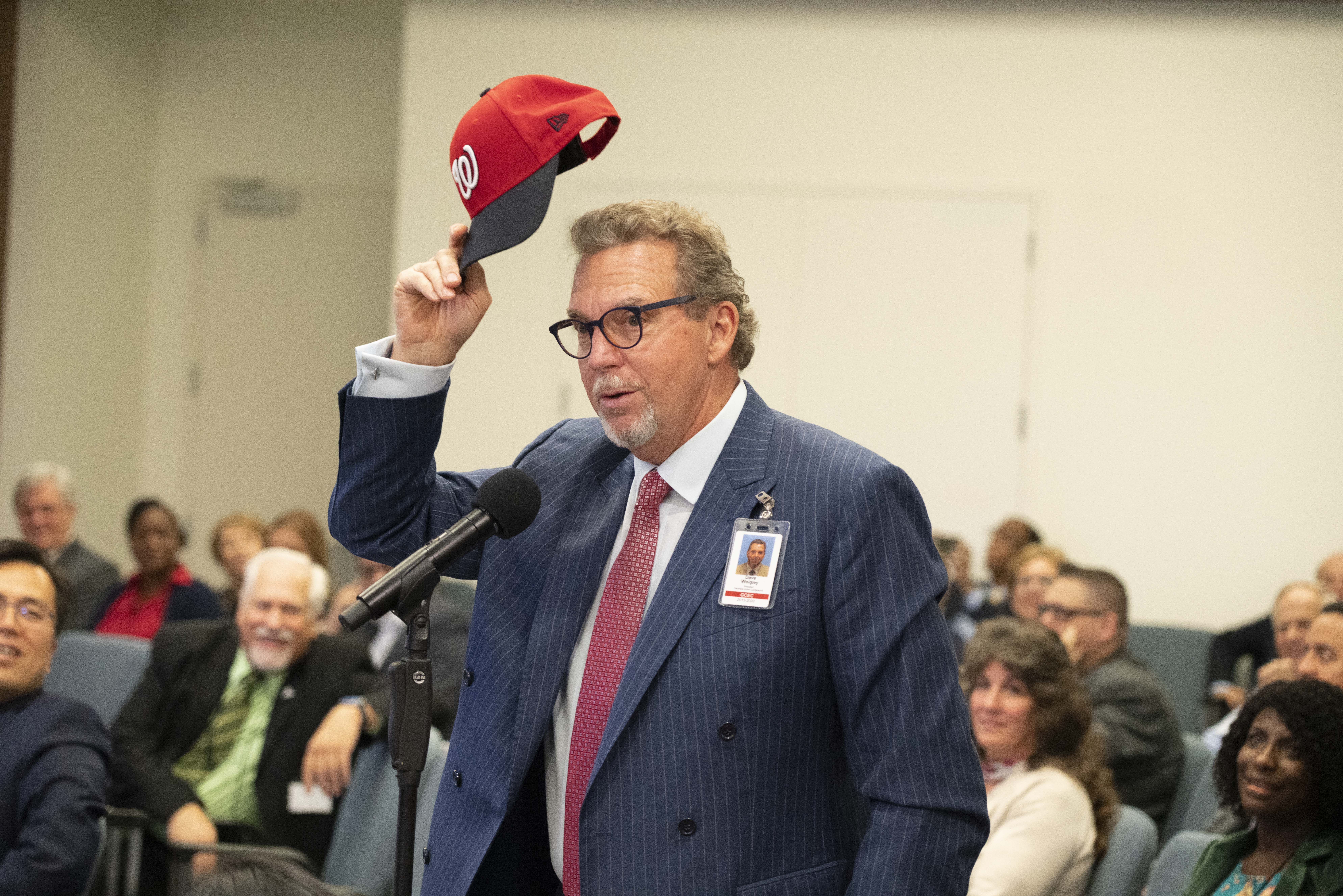 David Weigley, president of the Columbia Union Conference, welcomes delegates to the territory, where the headquarters of the North American Division is located.