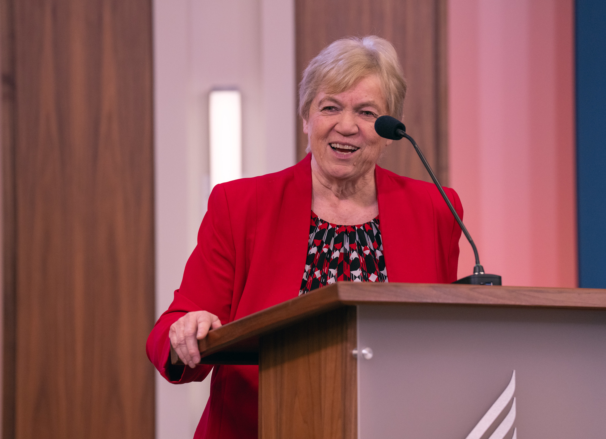 Andrew Luxton gives the devotional on Oct. 31, 2023, at the NAD Year-End Meeting. Photo by Pieter Damsteegt