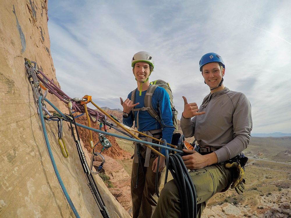 Culver and Hartman at Red Rock, Nevada