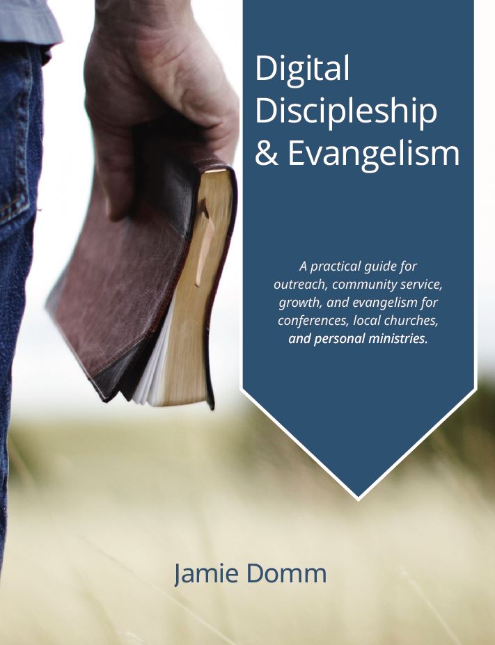 Digital Discipleship by Jamie Domm, book cover