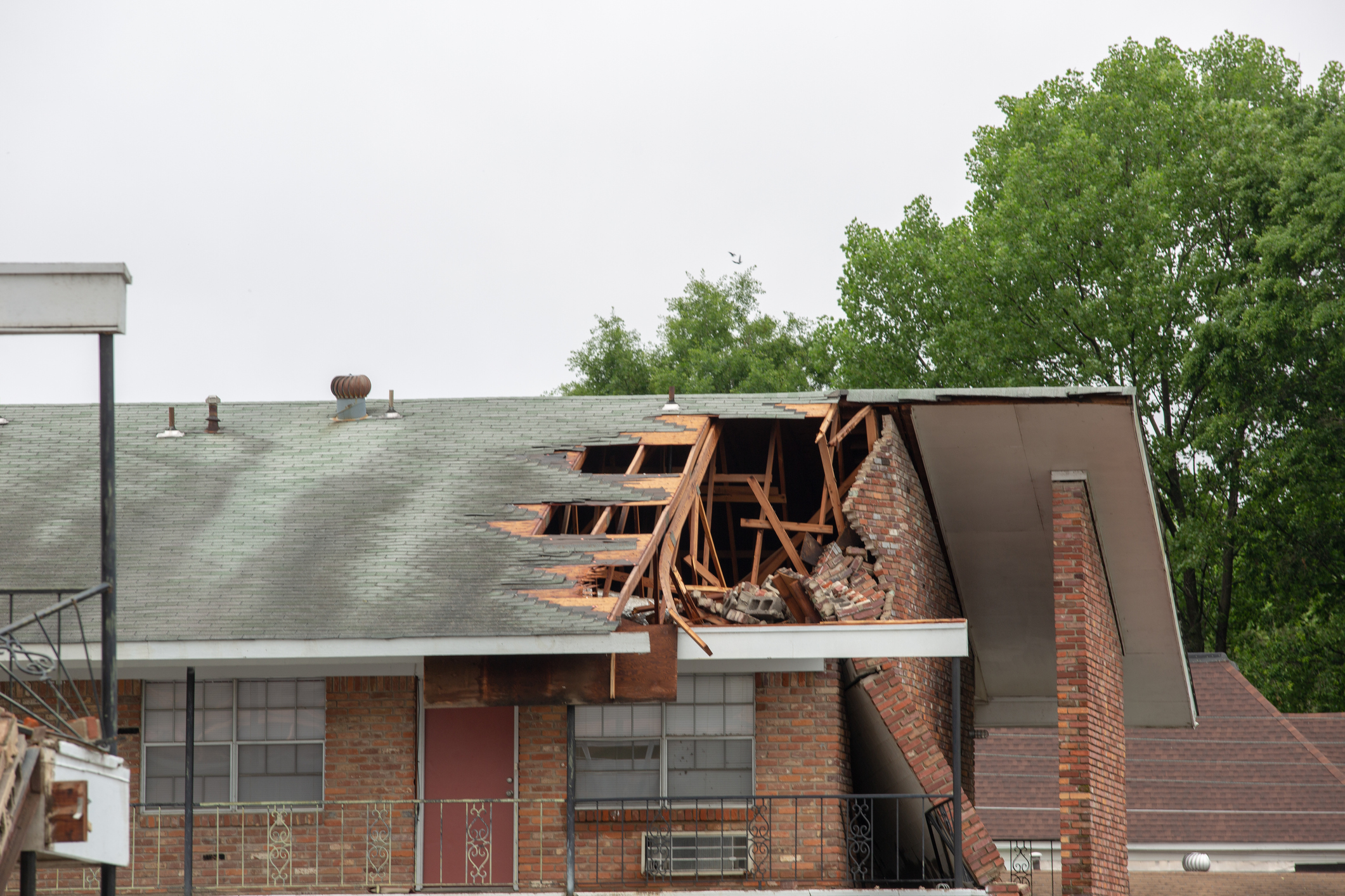 tornado damage