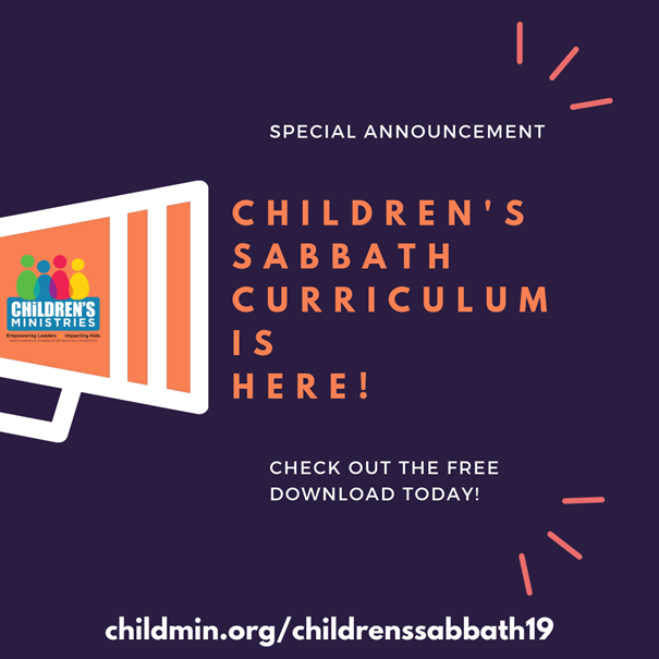 Children's Sabbath Curriculum Available