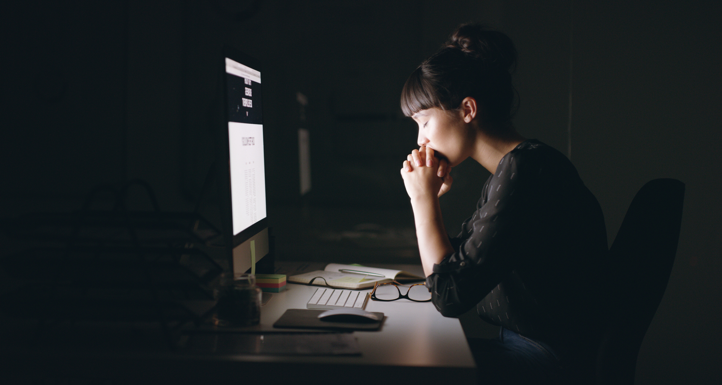 stock photo of Asian woman praying