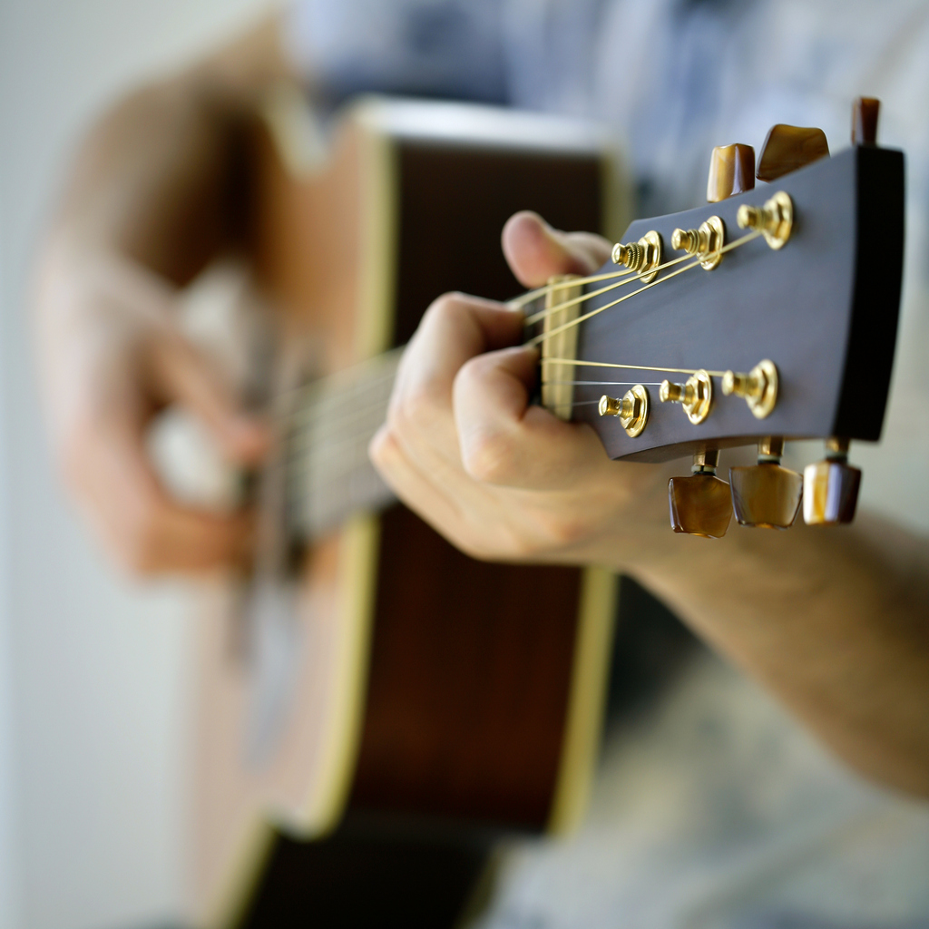 Fount of Every Blessing guitar close up