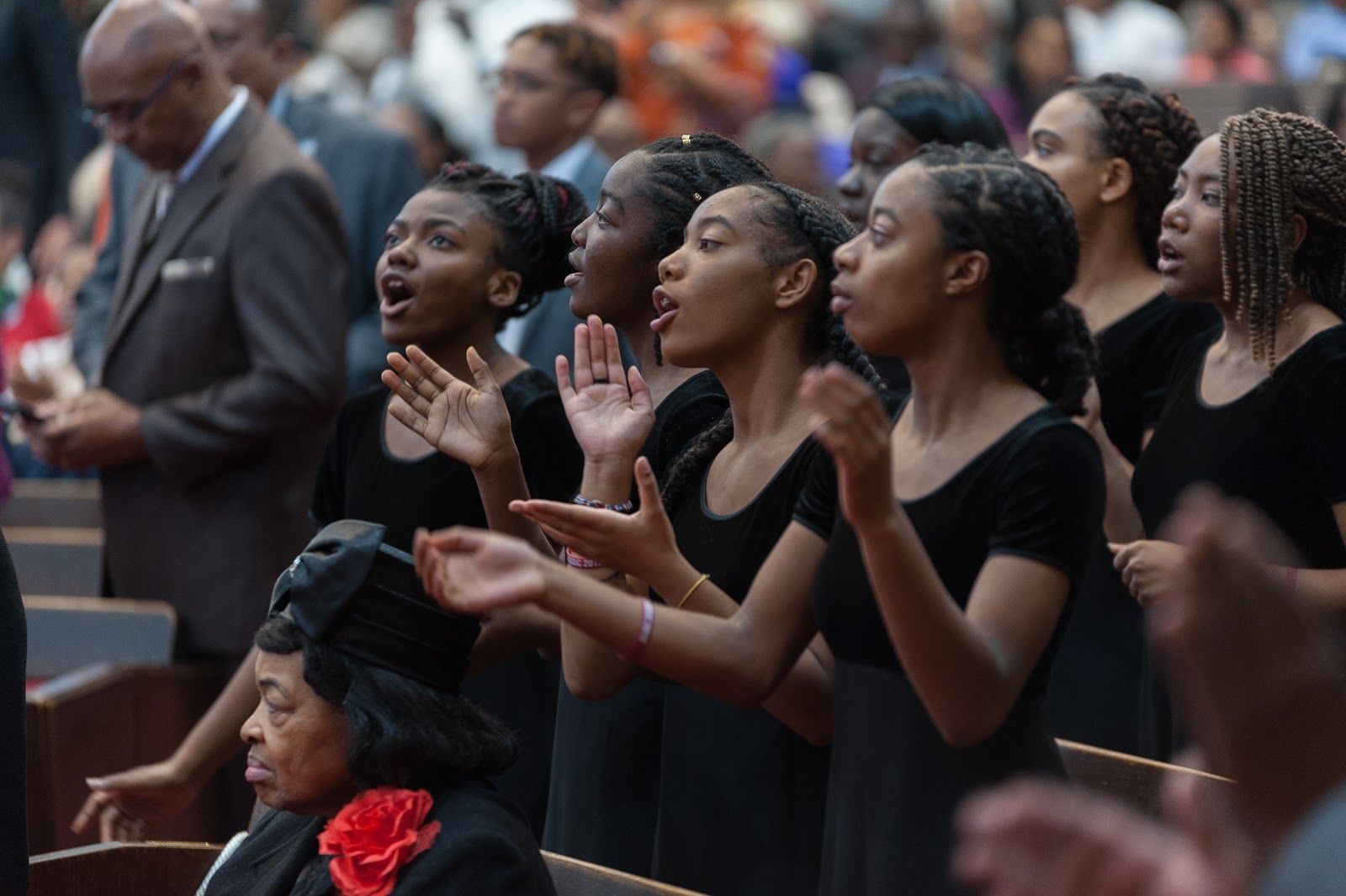 Pine Forge Academy students join in the praise to God through song. Fall Classic attendees have the opportunity to display and grow their musical gifts. But they also have the opportunity to connect with students from across the country who share their values and faith in God.
