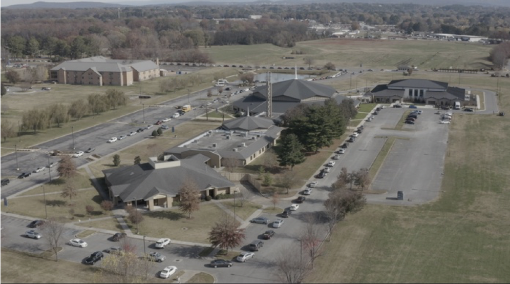 Oakwood University Church parking lot 