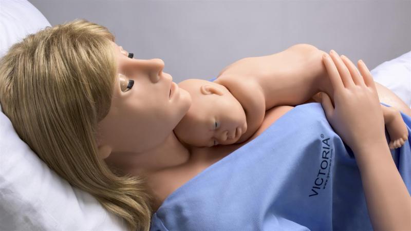 Medical simulation mannequin VICTORIA