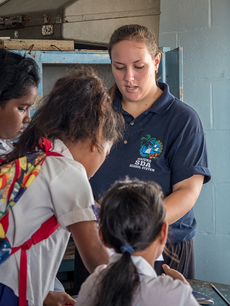 Hannah Gregg, student missionary