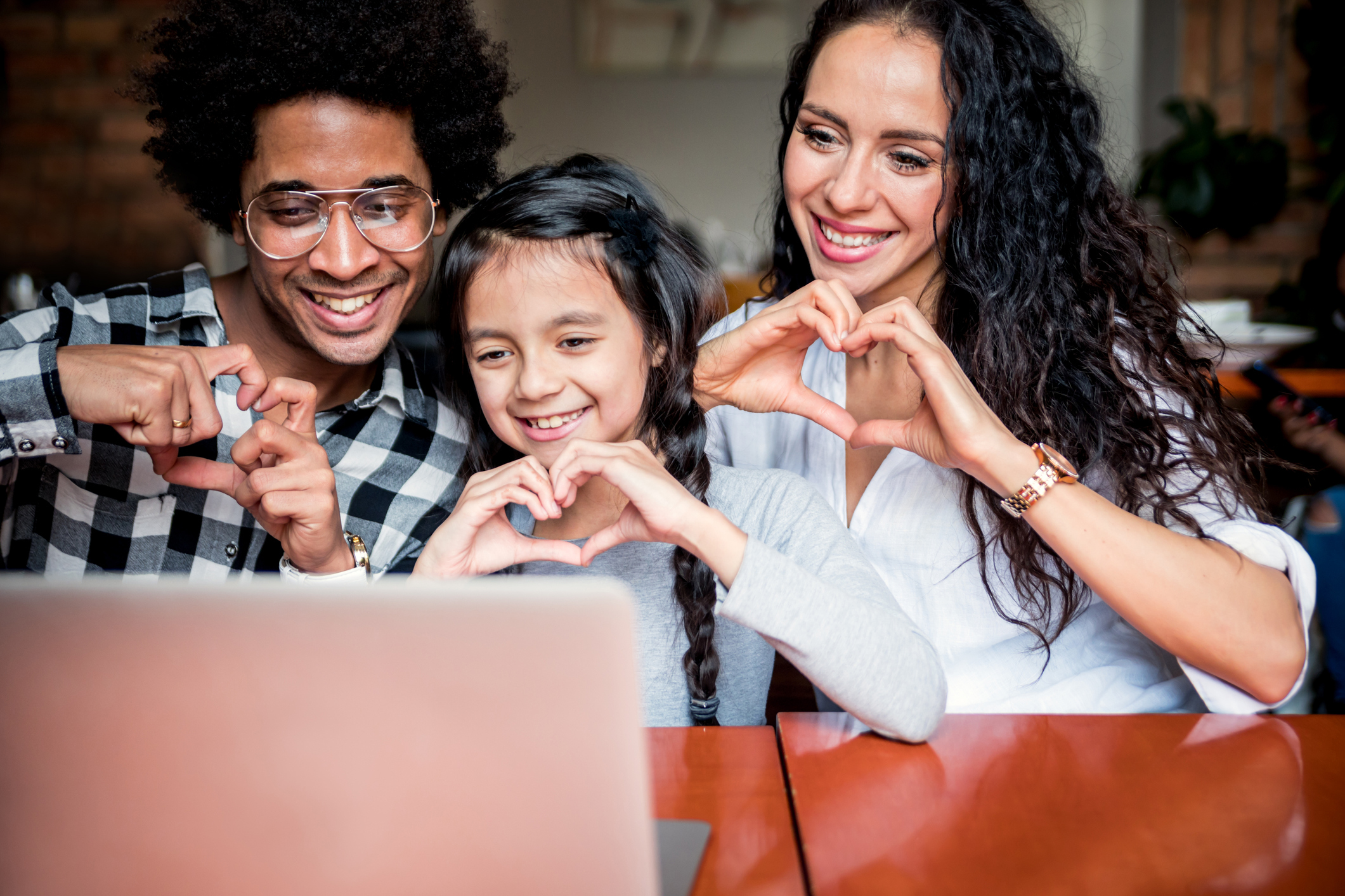iStock photo of family on video call
