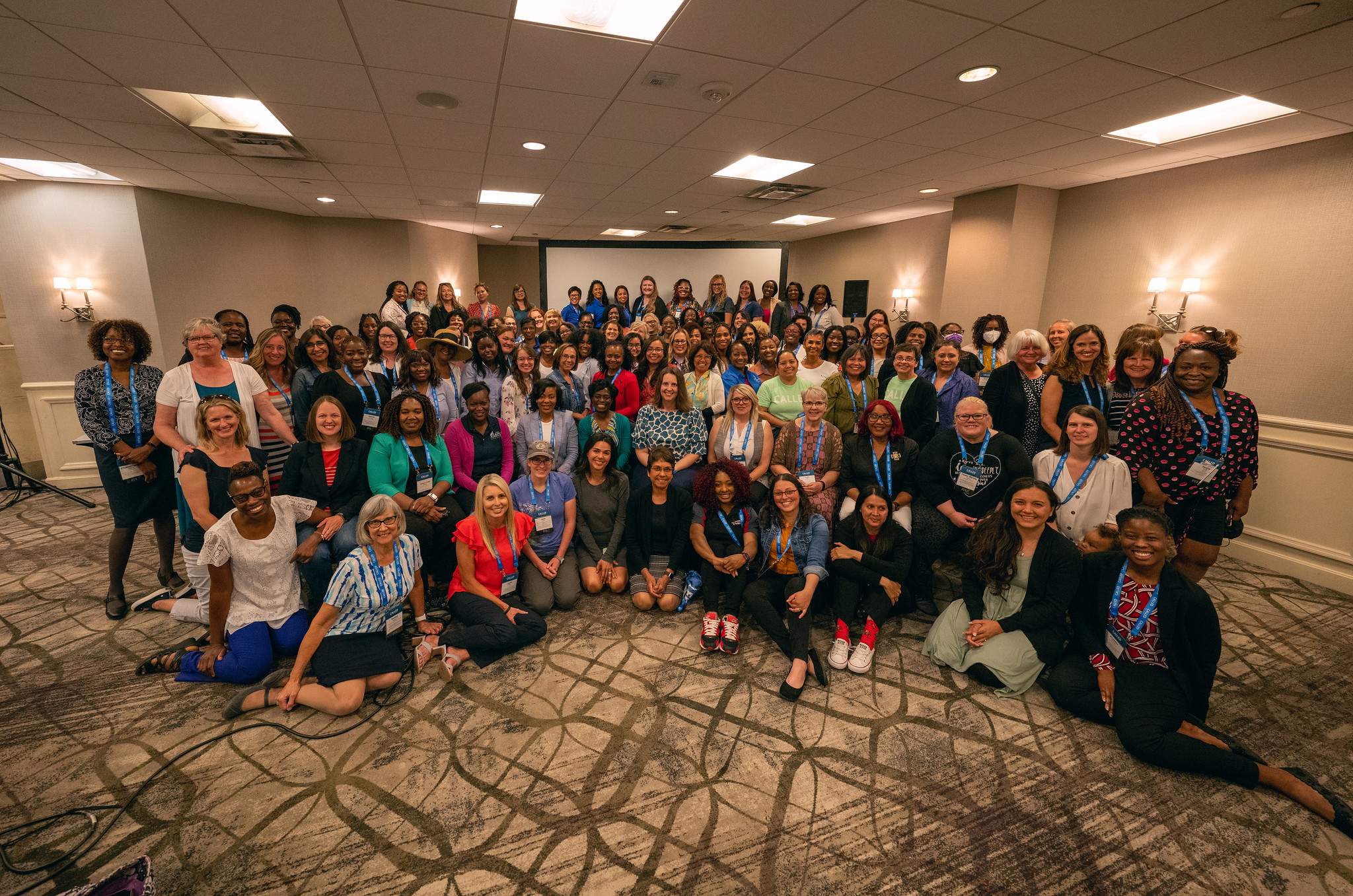 Group shot women clergy at CALLED 2022